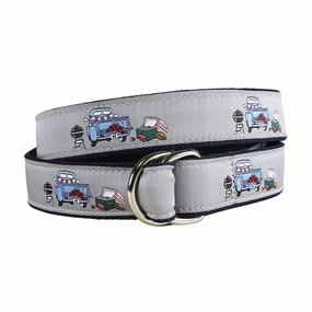 Game Day Ribbon D-Ring Belt