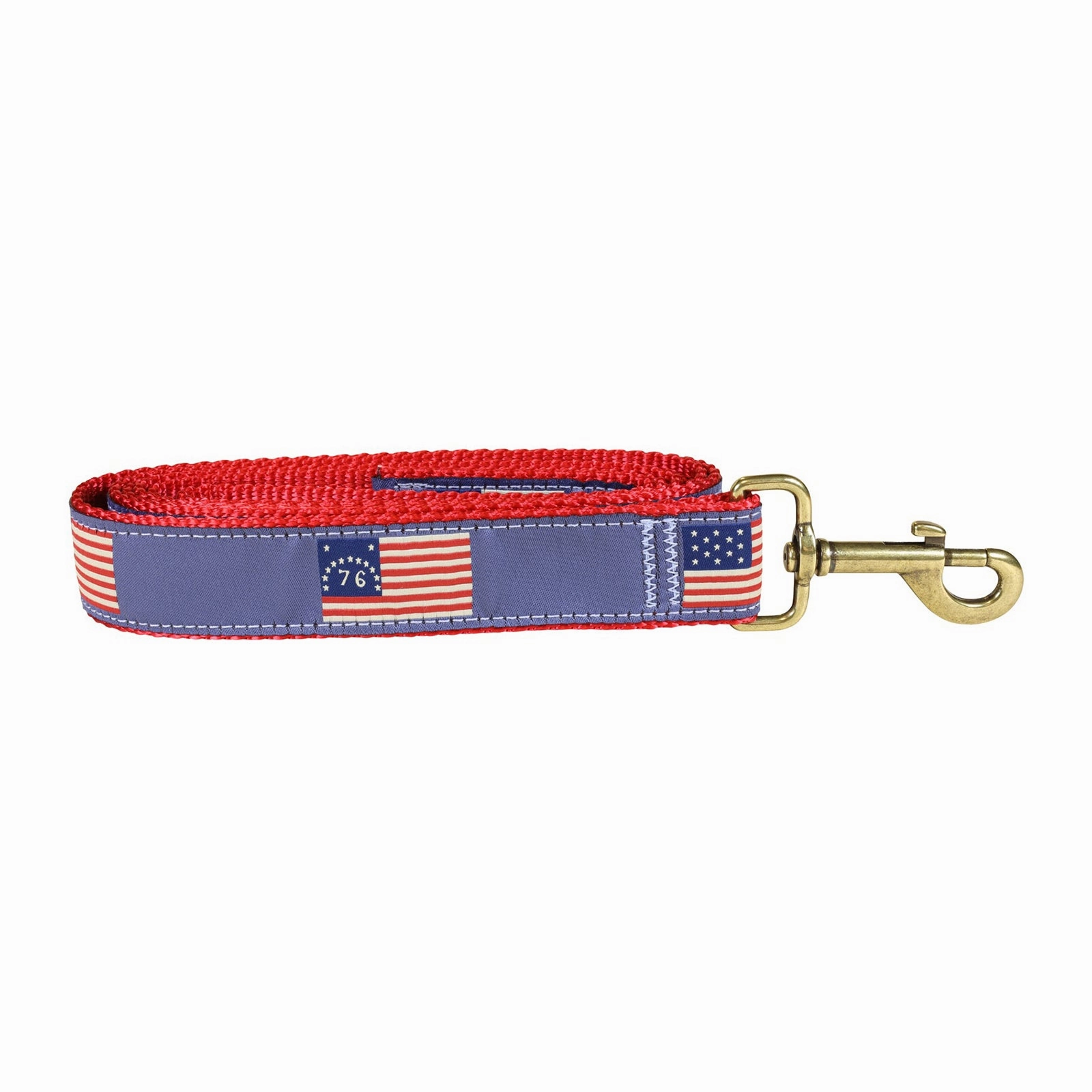 Historical American Flags Ribbon Dog Leash