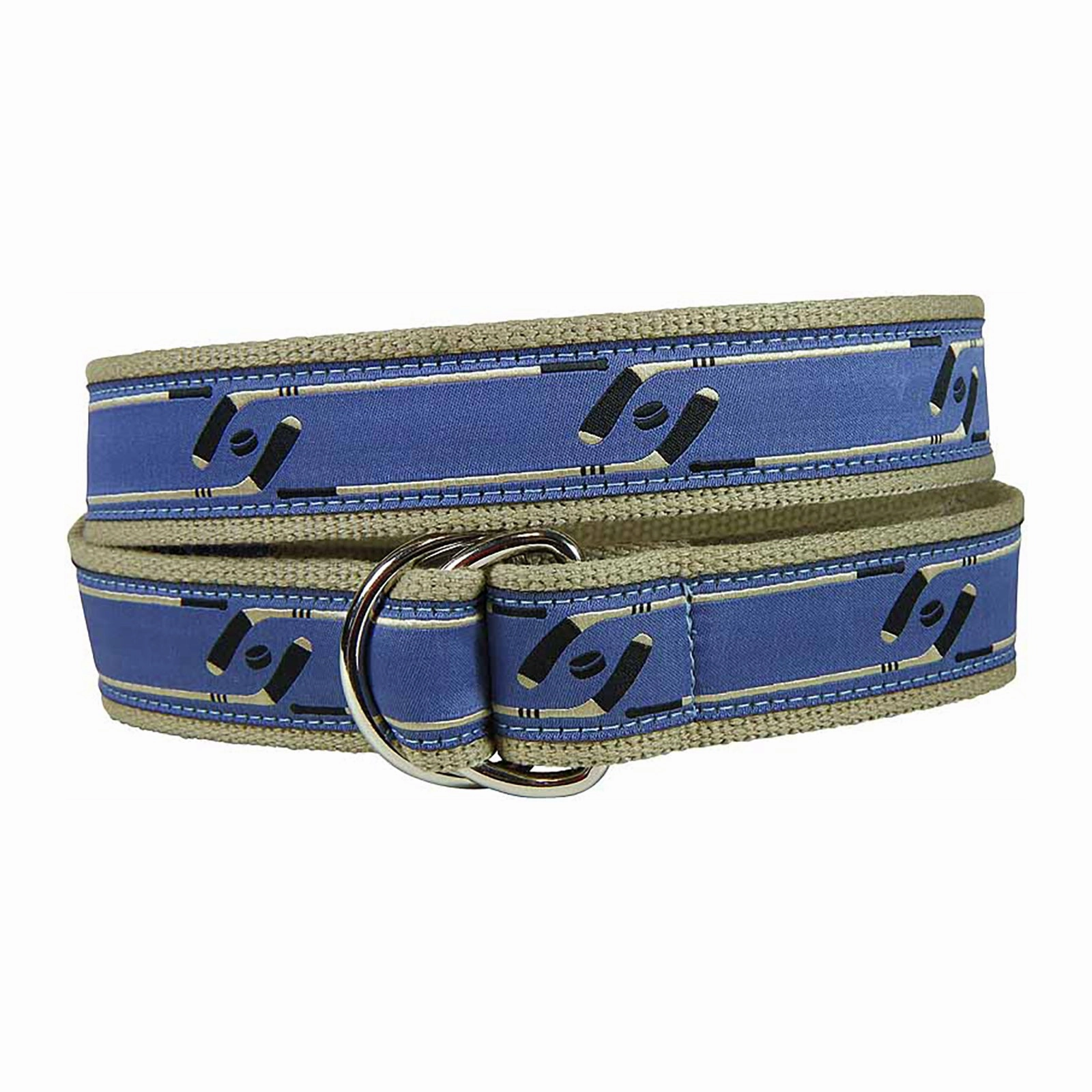 Hockey Ribbon D-Ring Belt
