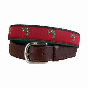 Holiday Wreath Ribbon Club Belt