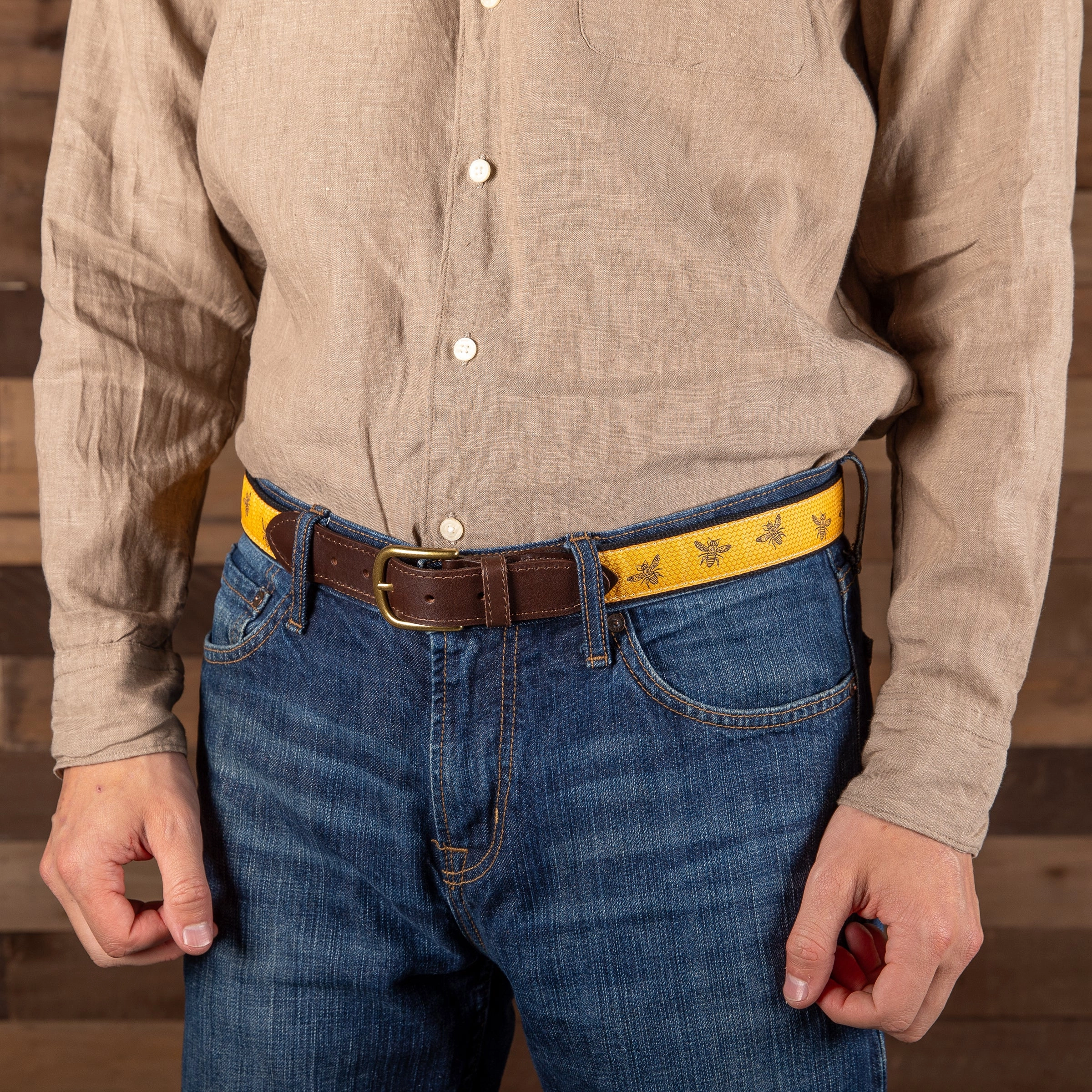 Honey Bees Ribbon Club Belt