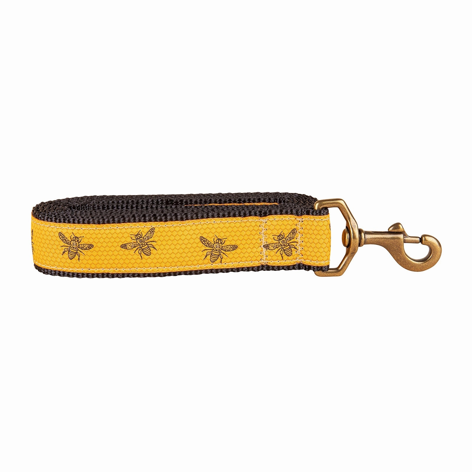 Honey Bees Ribbon Dog Leash