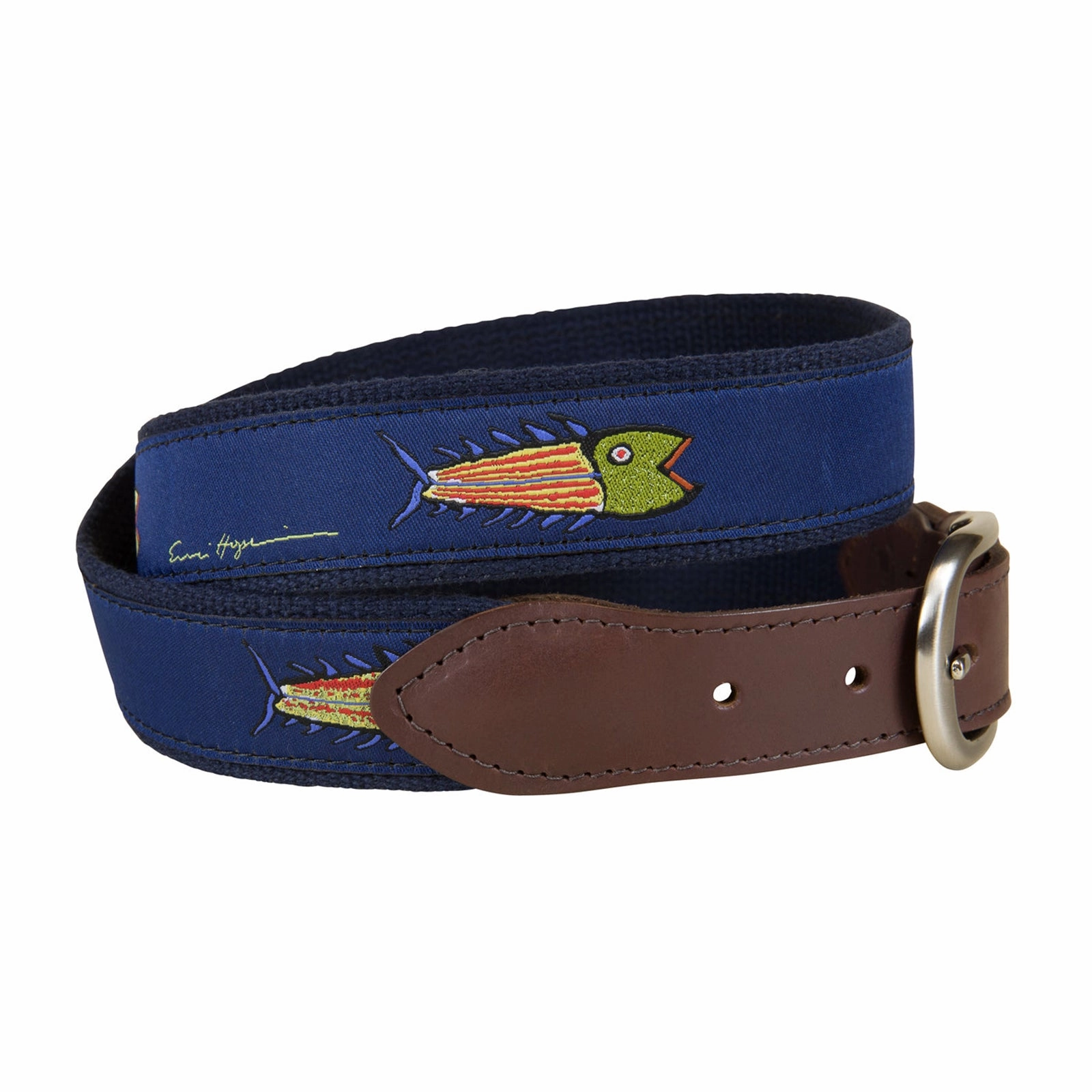 Hopkins Fish Ribbon Club Belt