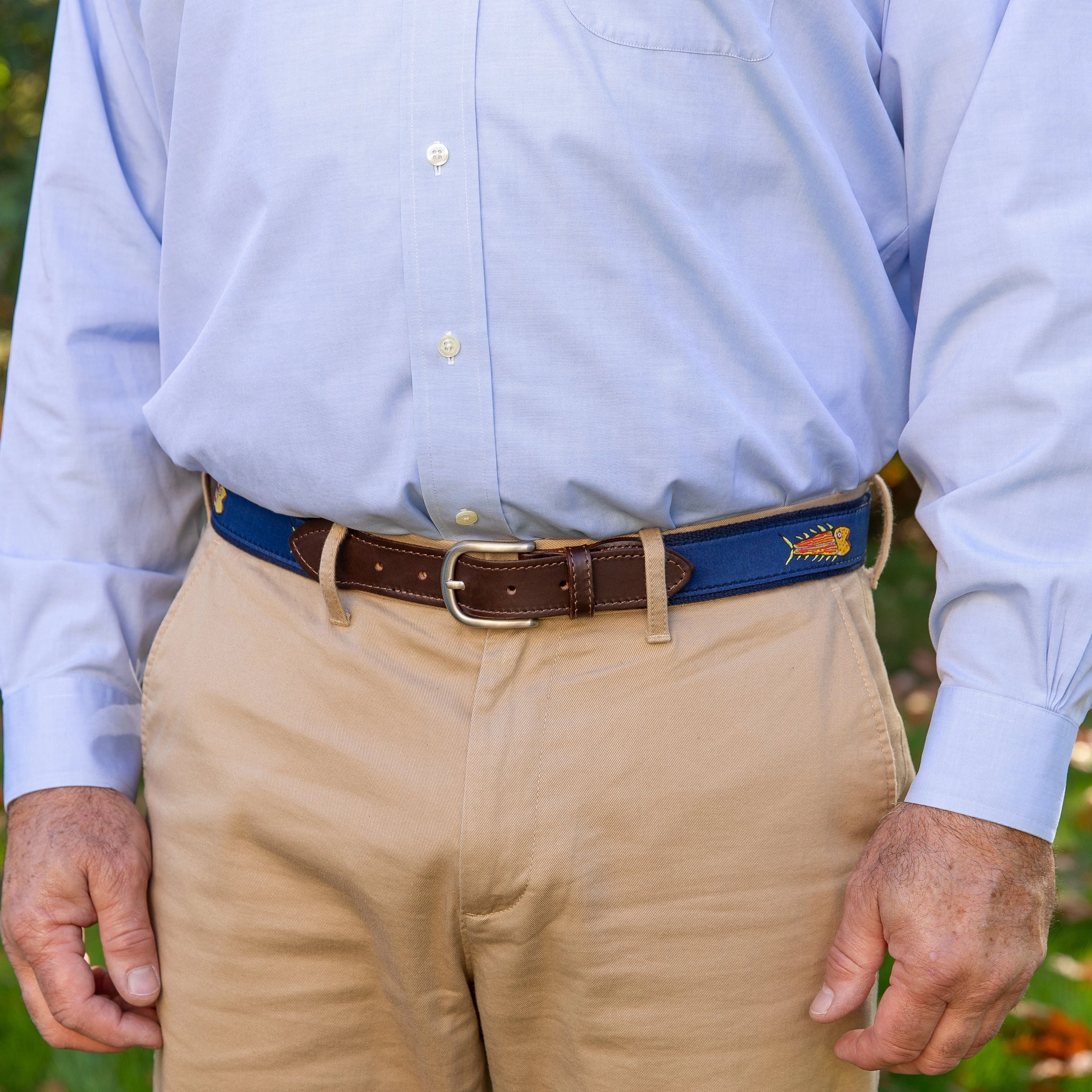 Hopkins Fish Ribbon Club Belt