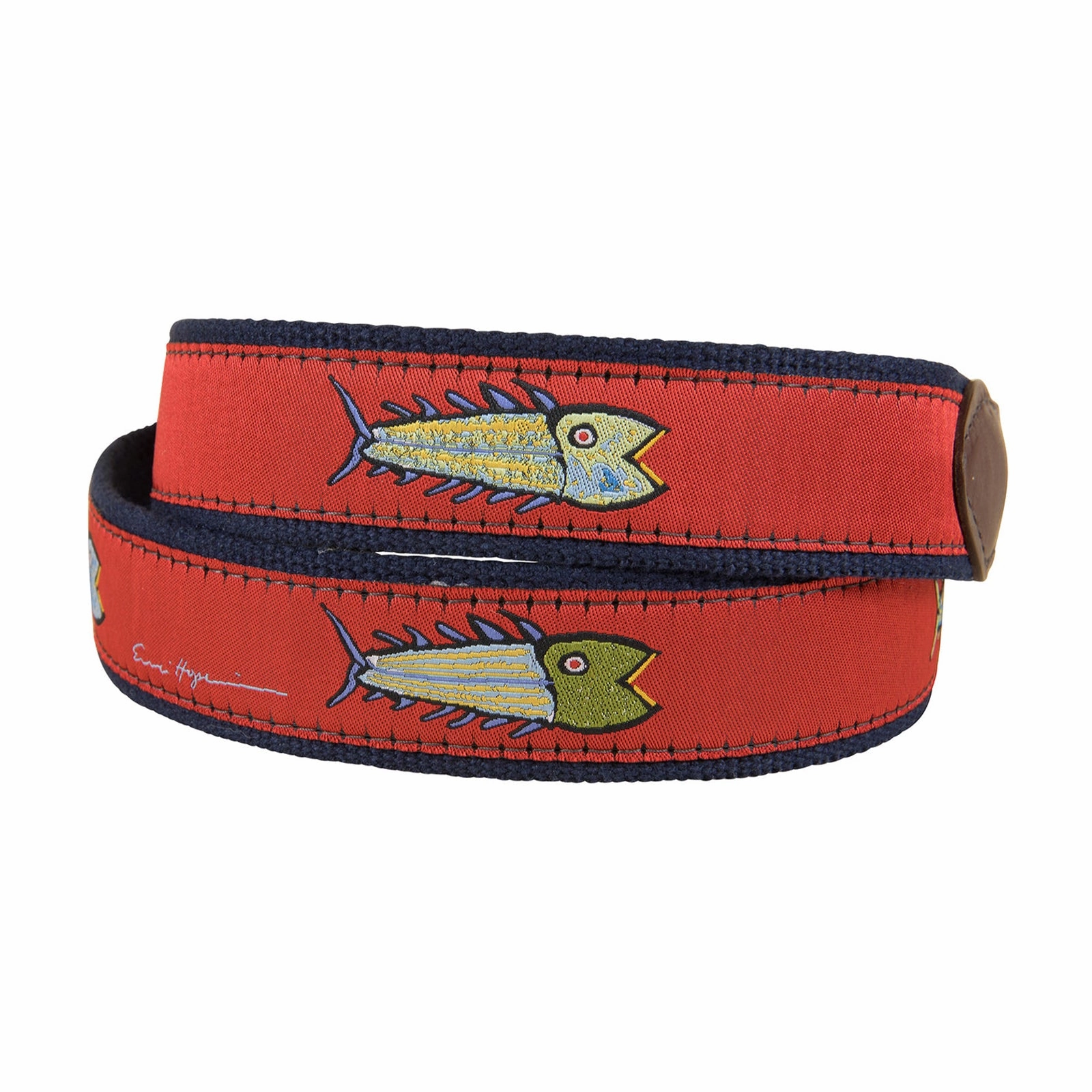 Hopkins Fish Ribbon Club Belt
