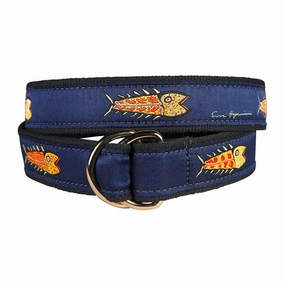 Hopkins Fish Ribbon D-Ring Belt