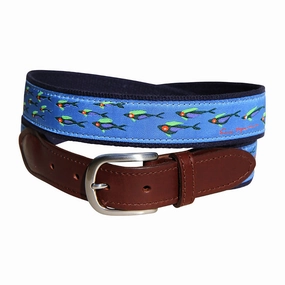 Hopkins Fish School Ribbon Club Belt