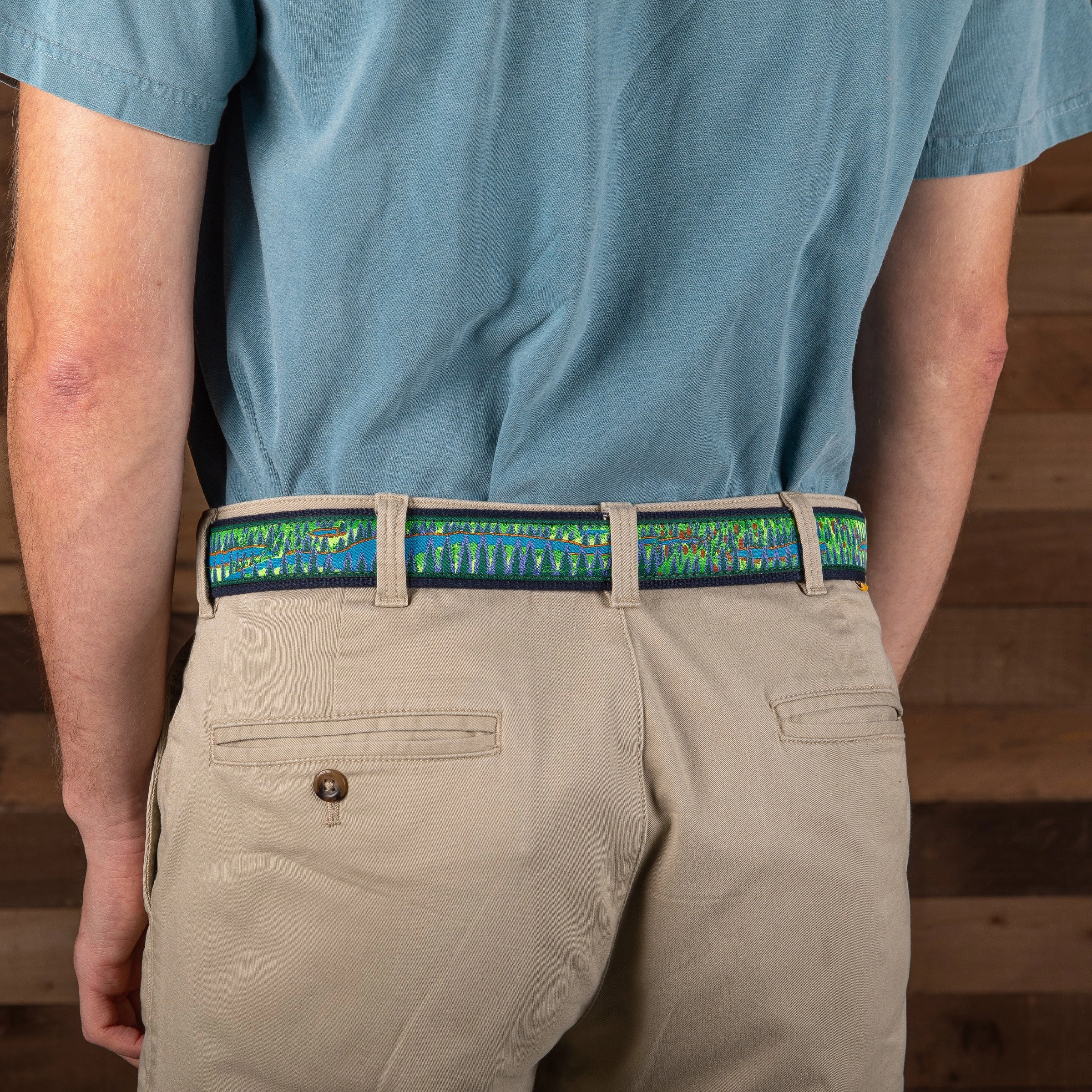 Hopkins North Woods Ribbon D-Ring Belt