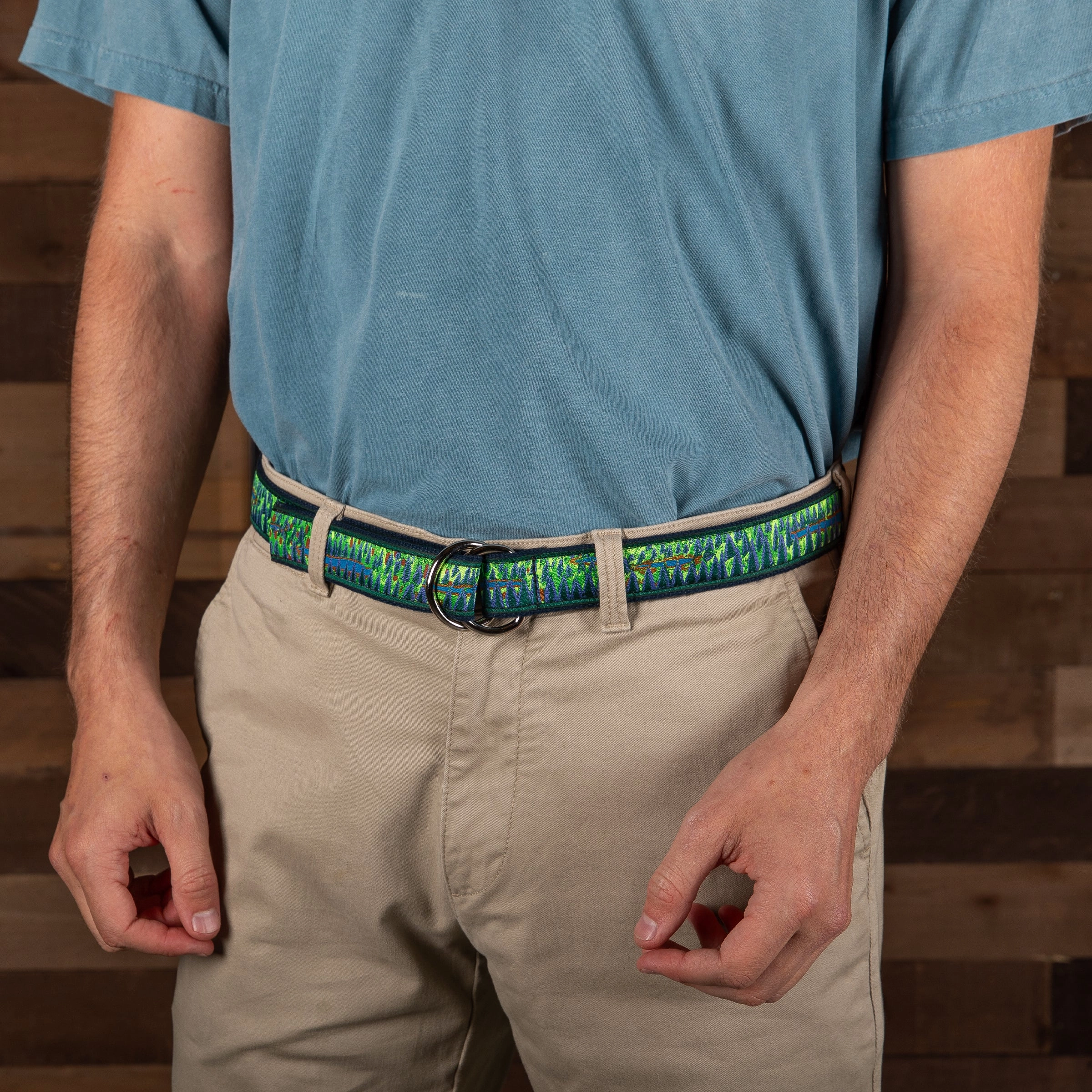 Hopkins North Woods Ribbon D-Ring Belt