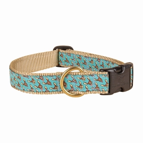 Houndstooth Ribbon Dog Collar