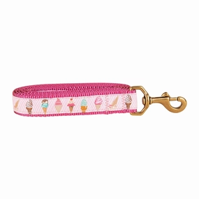 Ice Cream Cones Ribbon Dog Leash