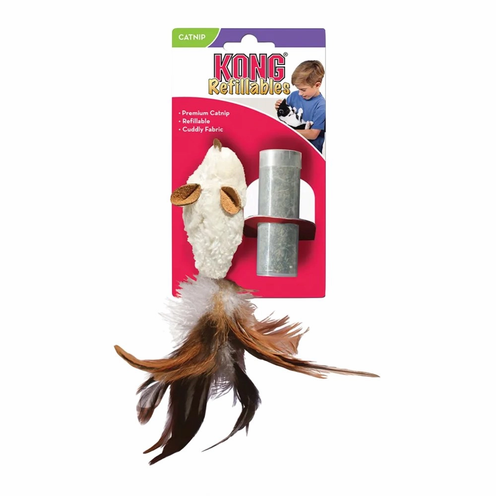 Kong Catnip Refillable Field Mouse Cat Toy
