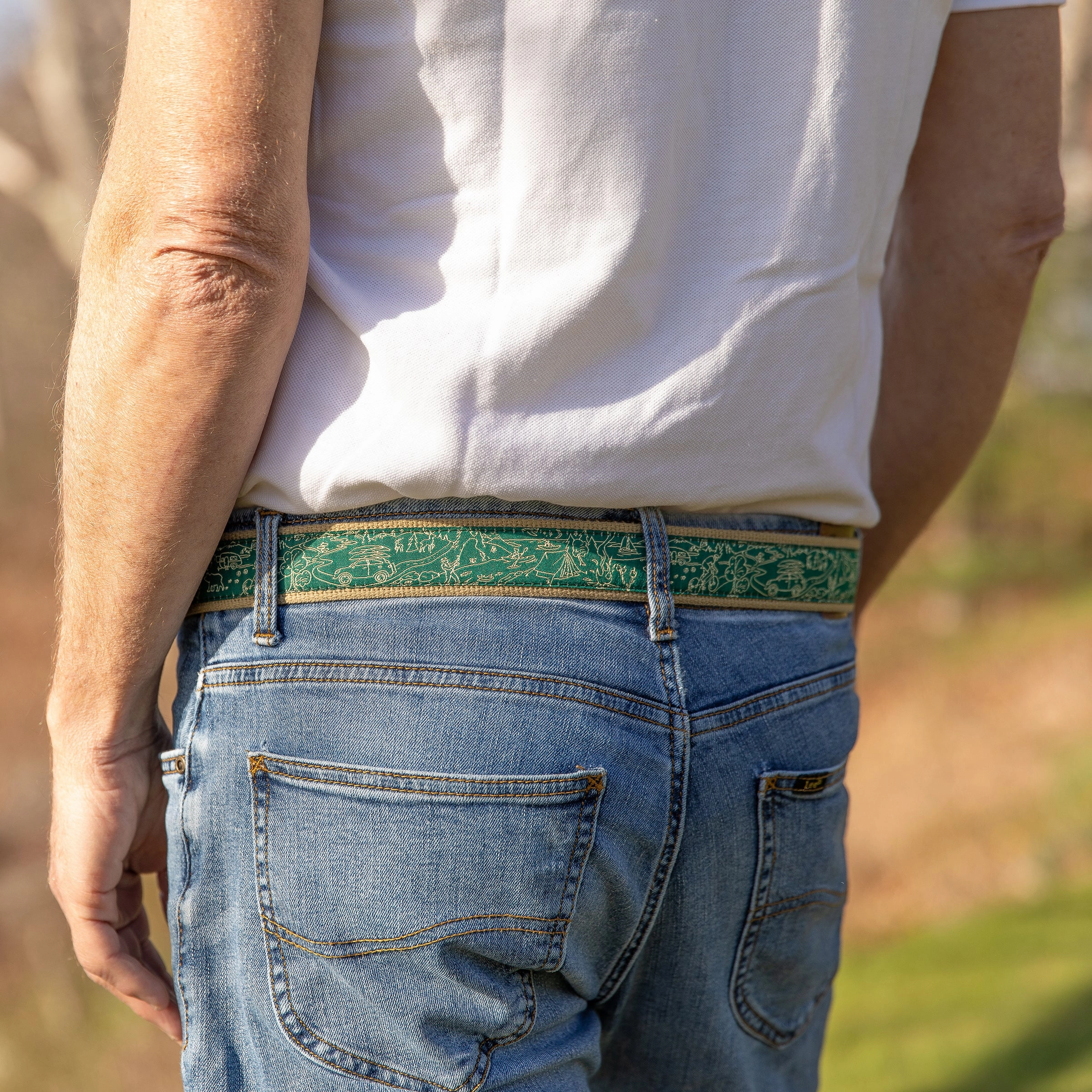 Let's Camp Ribbon Club Belt