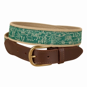 Let's Camp Ribbon Club Belt