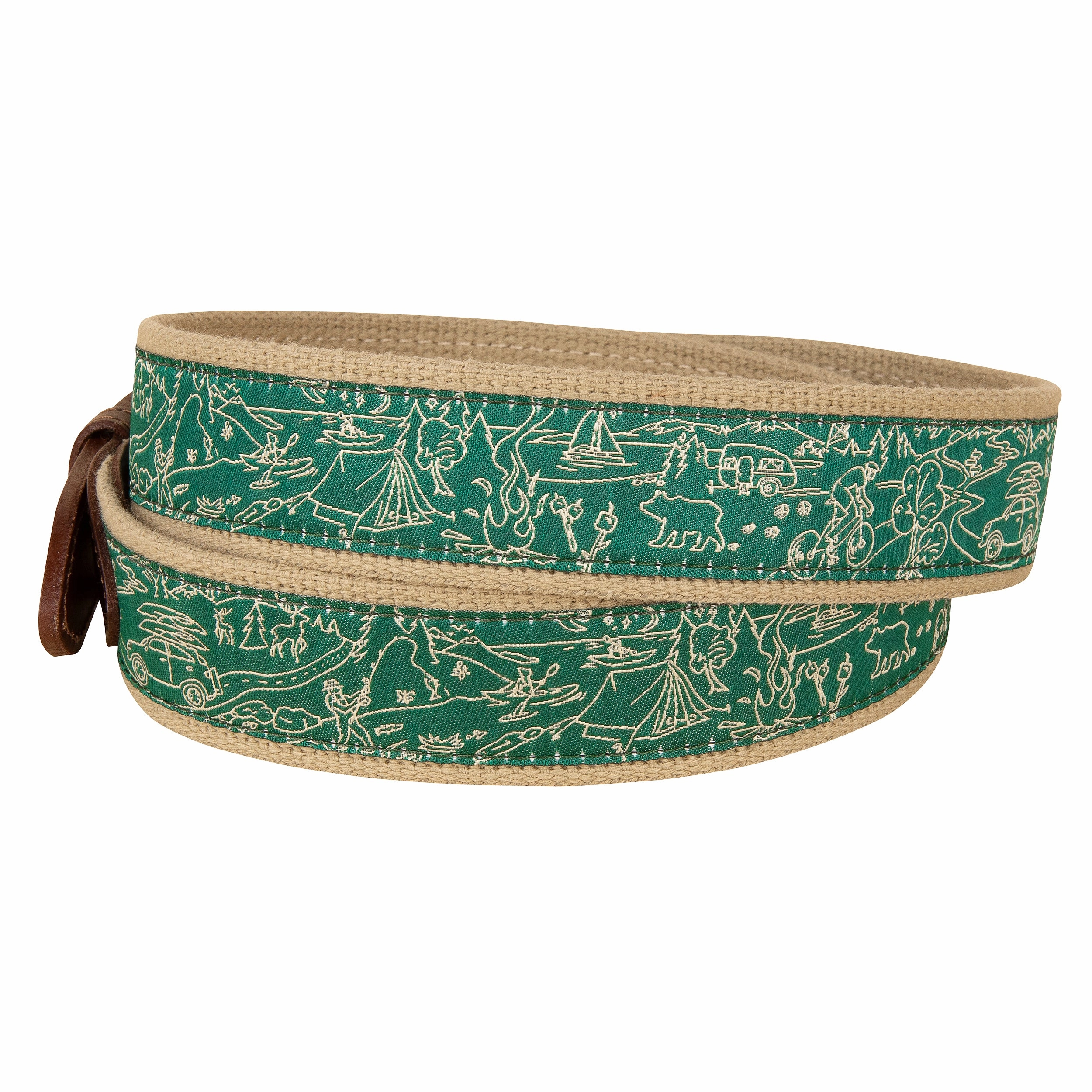 Let's Camp Ribbon Club Belt