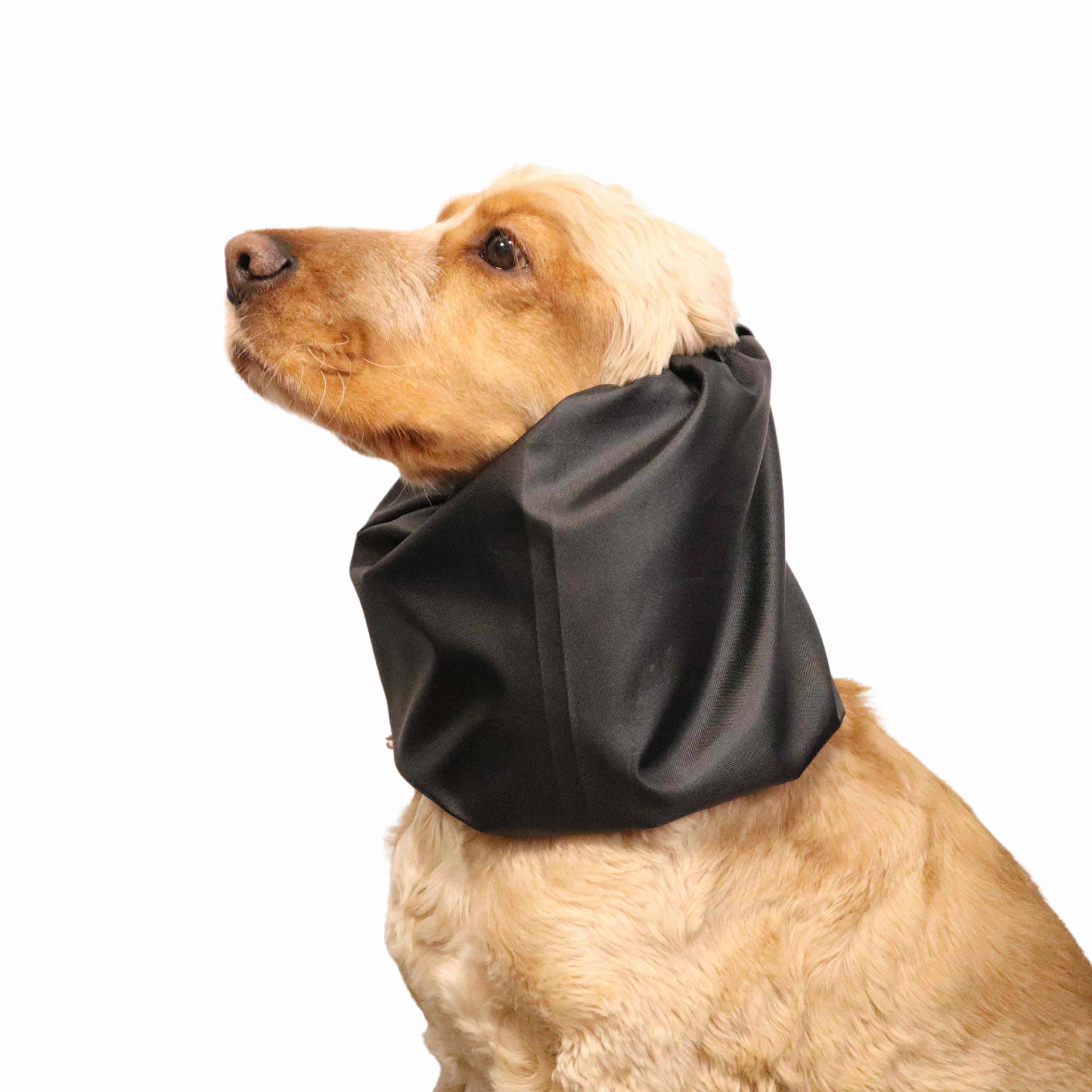 Lightweight Waterproof  Dog Snood | Black