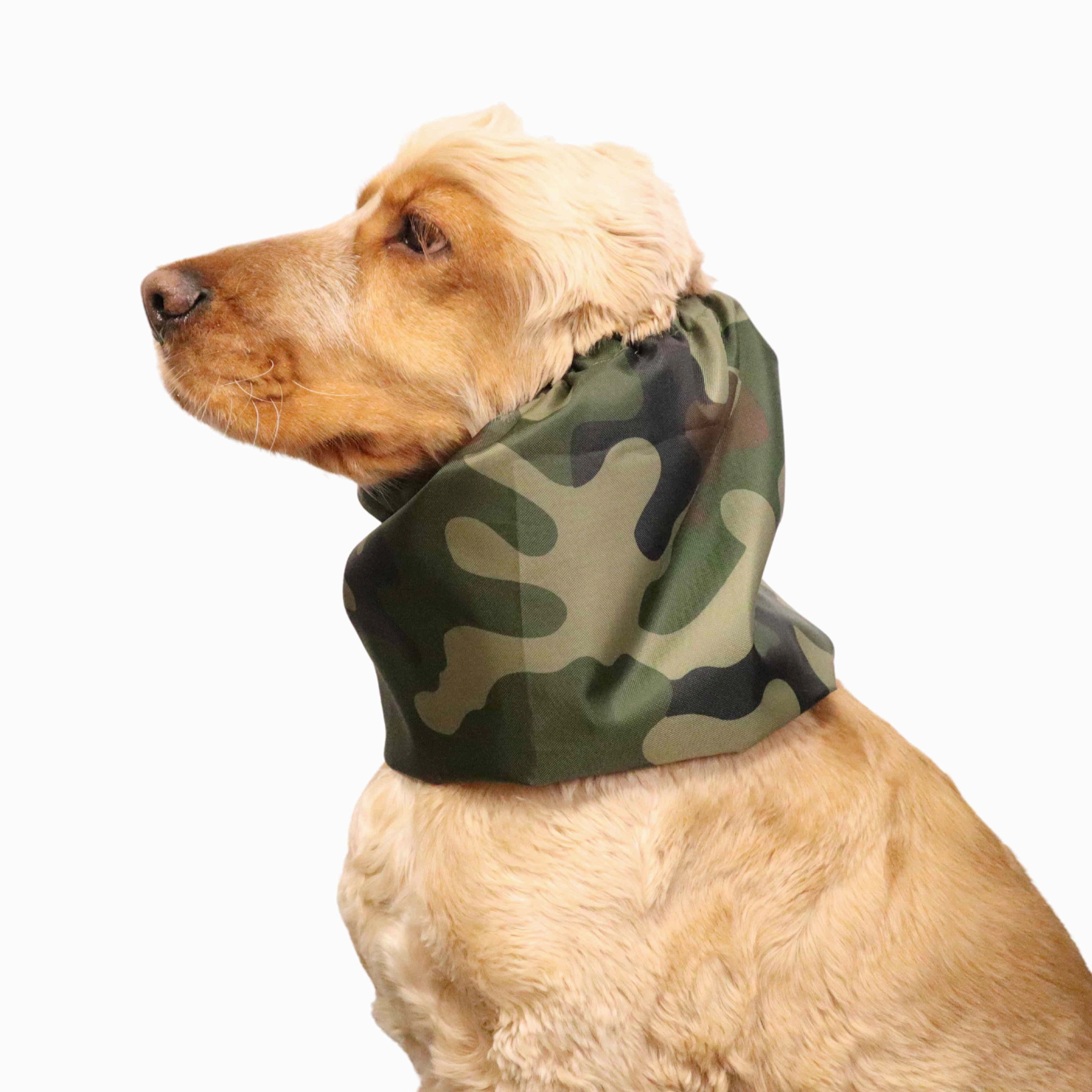 Lightweight Waterproof  Dog Snood | Camouflage