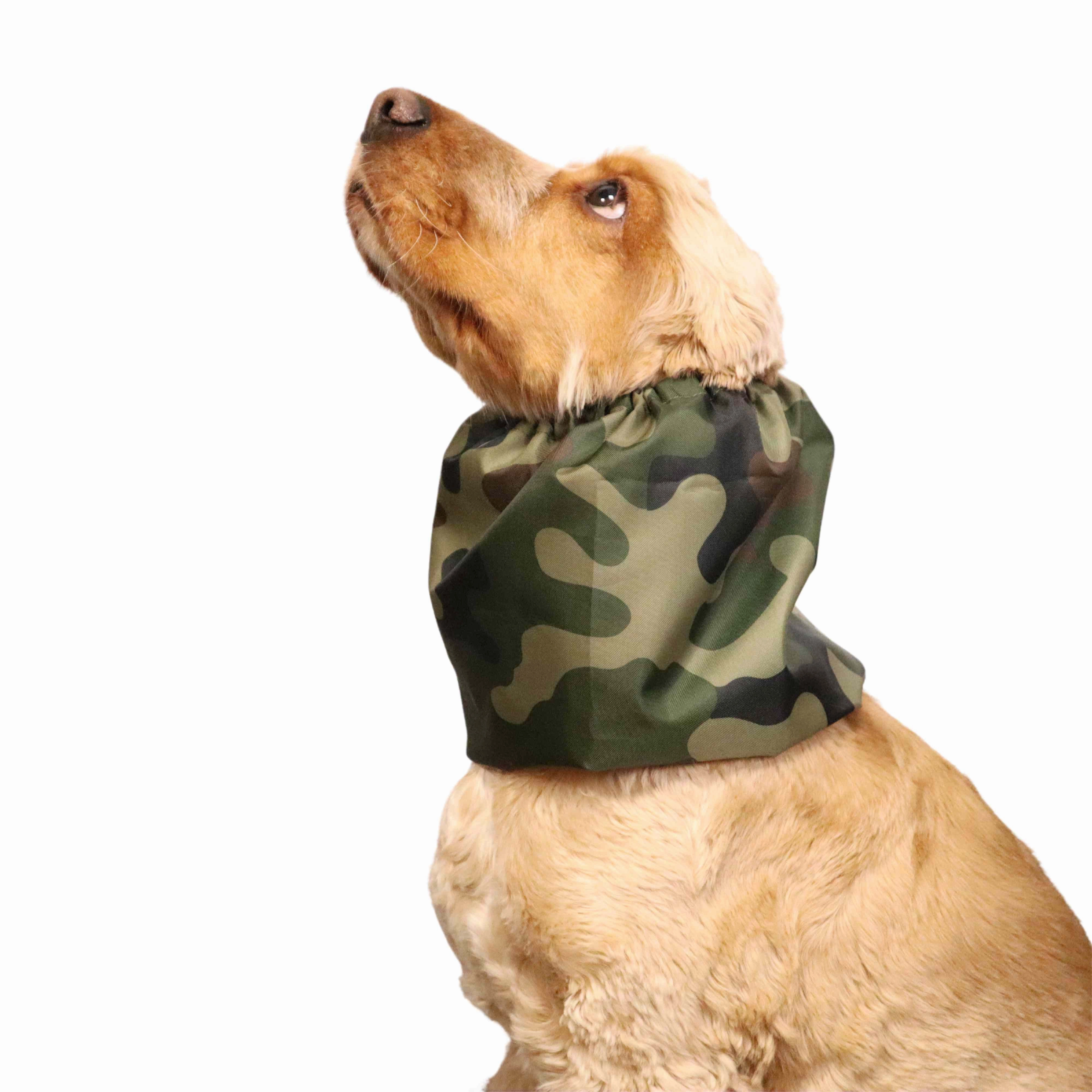 Lightweight Waterproof  Dog Snood | Camouflage