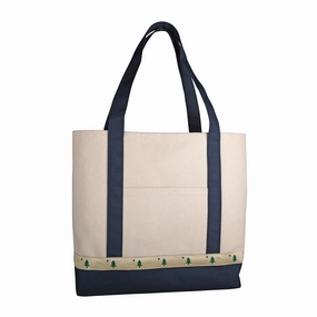 Maine Tree & Star Maine Tote Bag