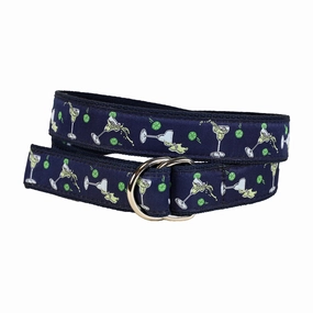 Margarita Ribbon D-Ring Belt
