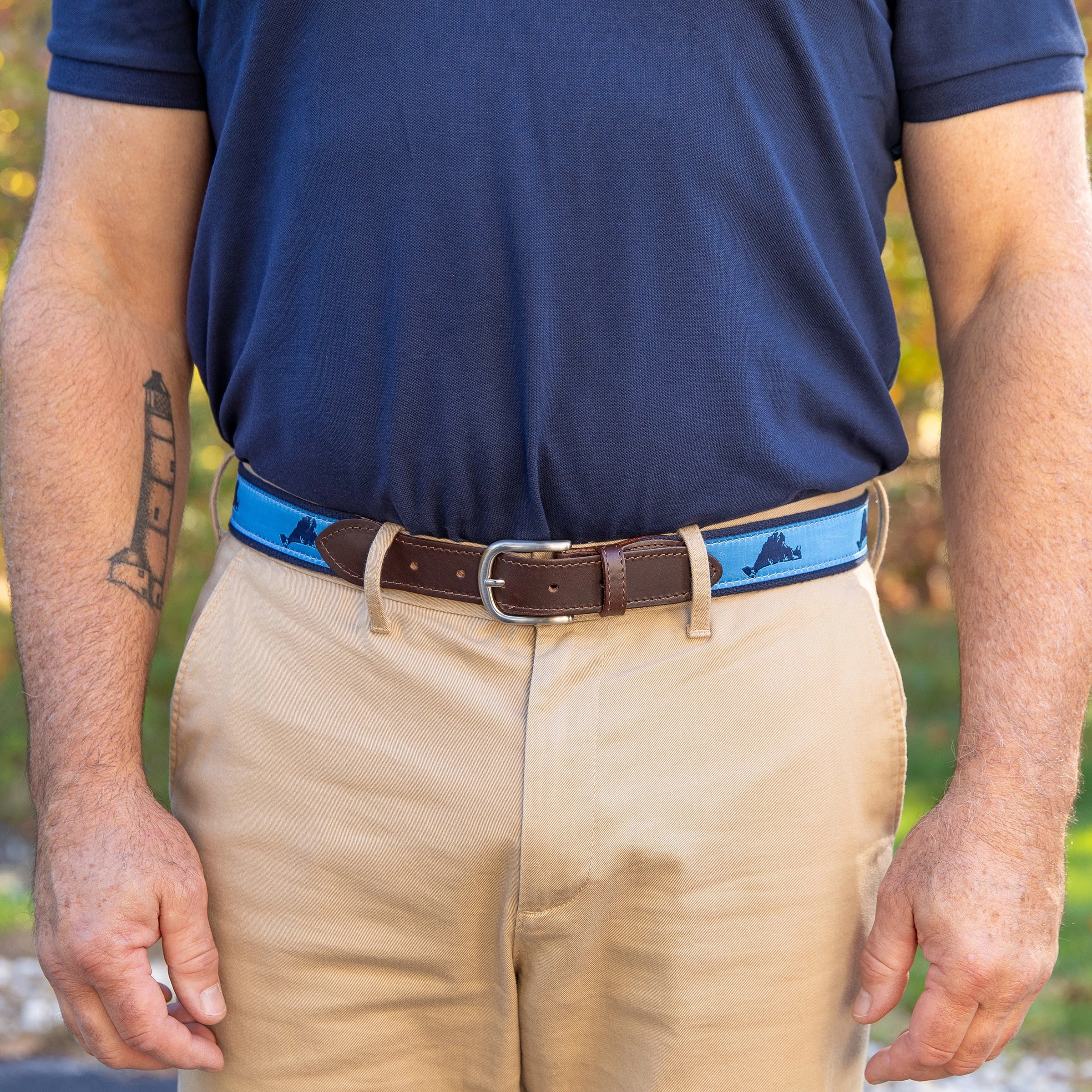 Martha's Vineyard Ribbon Club Belt