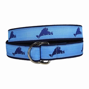 Martha's Vineyard Ribbon D-Ring Belt