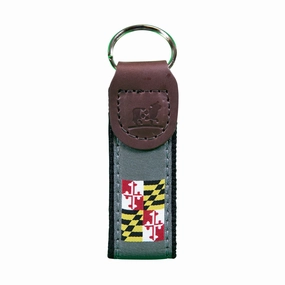Maryland State Flag Key Fob