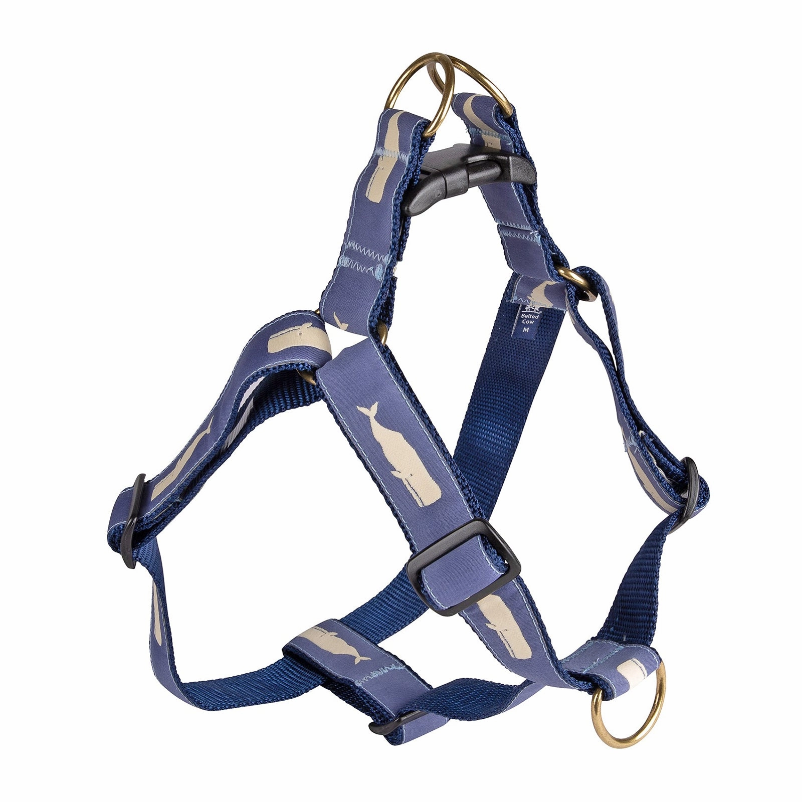 Moby Whale Ribbon Dog Harness
