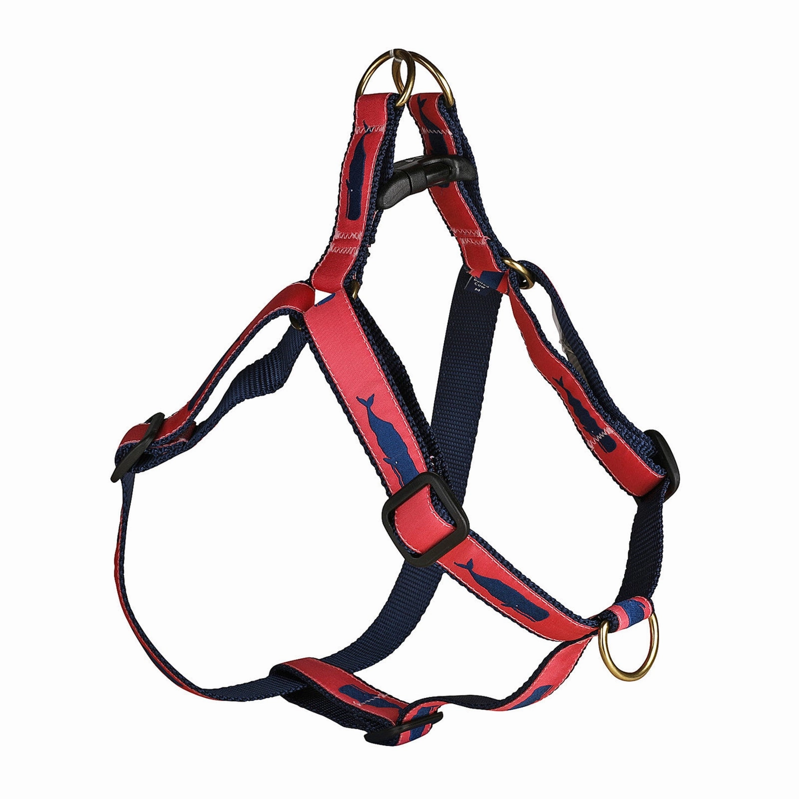 Moby Whale Ribbon Dog Harness