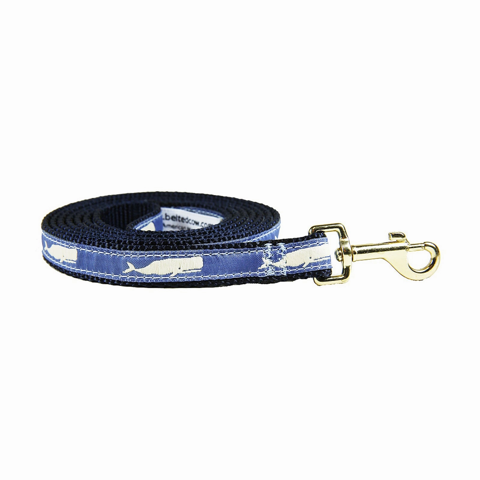 Moby Whale Ribbon Dog Leash