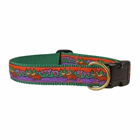 Moose II Ribbon Dog Collar