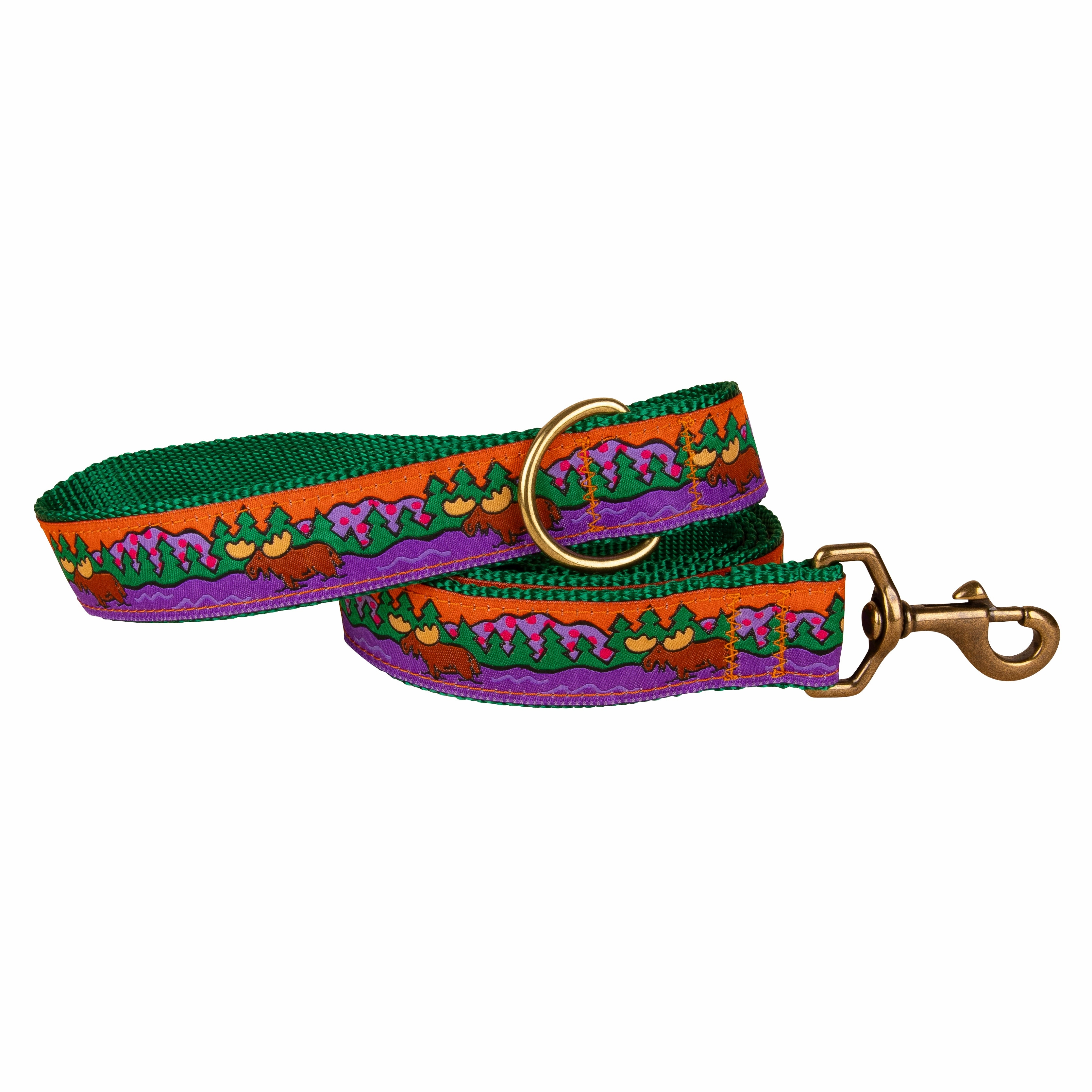 Moose II Ribbon Dog Leash
