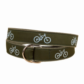 Mountain Bike Ribbon D-Ring Belt