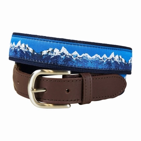 Mountain Range Ribbon Club Belt