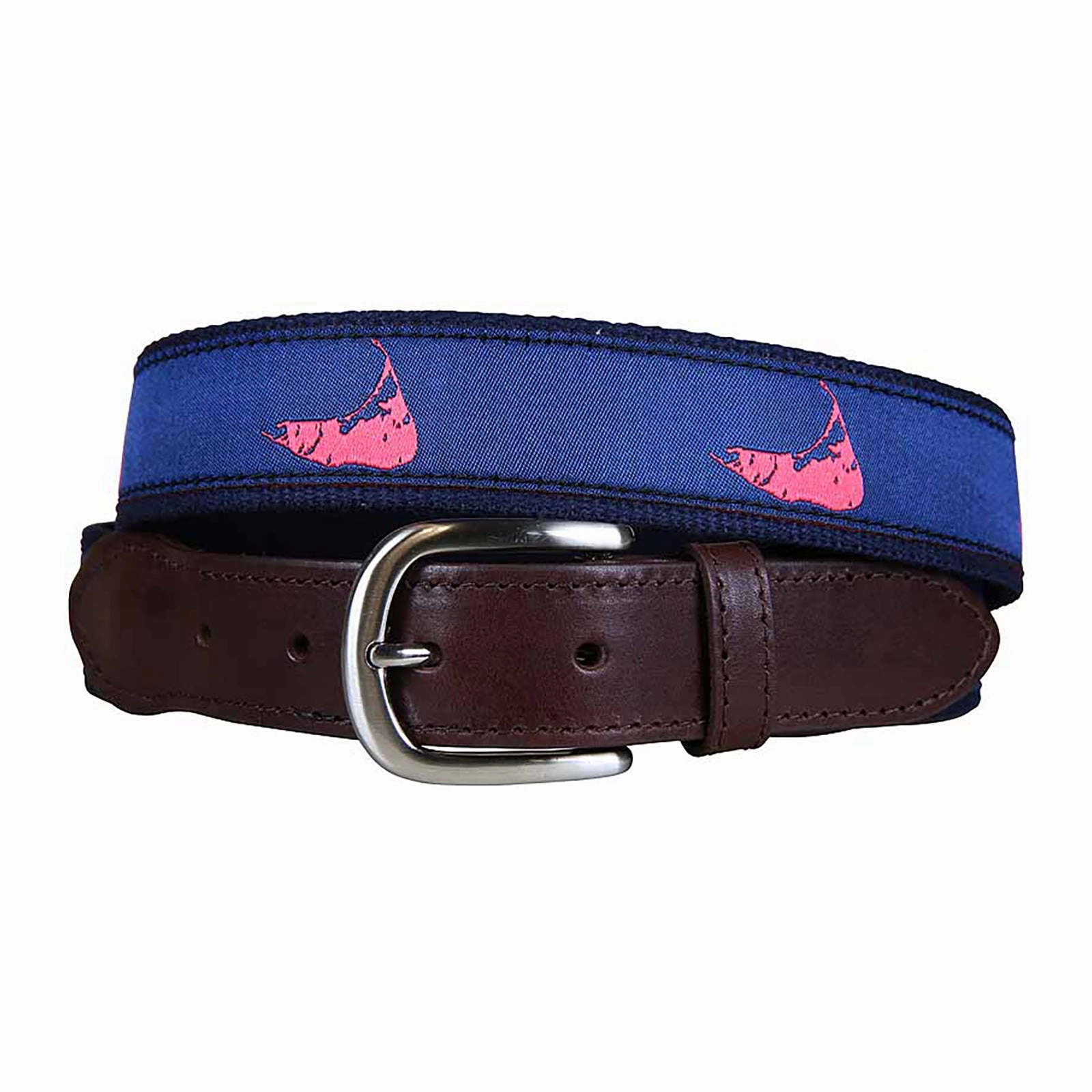 Nantucket Island Ribbon Club Belt