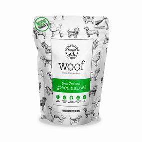 New Zealand Woof Natural Green Lipped Mussel Treat 1.76oz