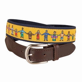 One World Ribbon Club Belt