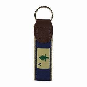 Original Maine Flag Key Fob
