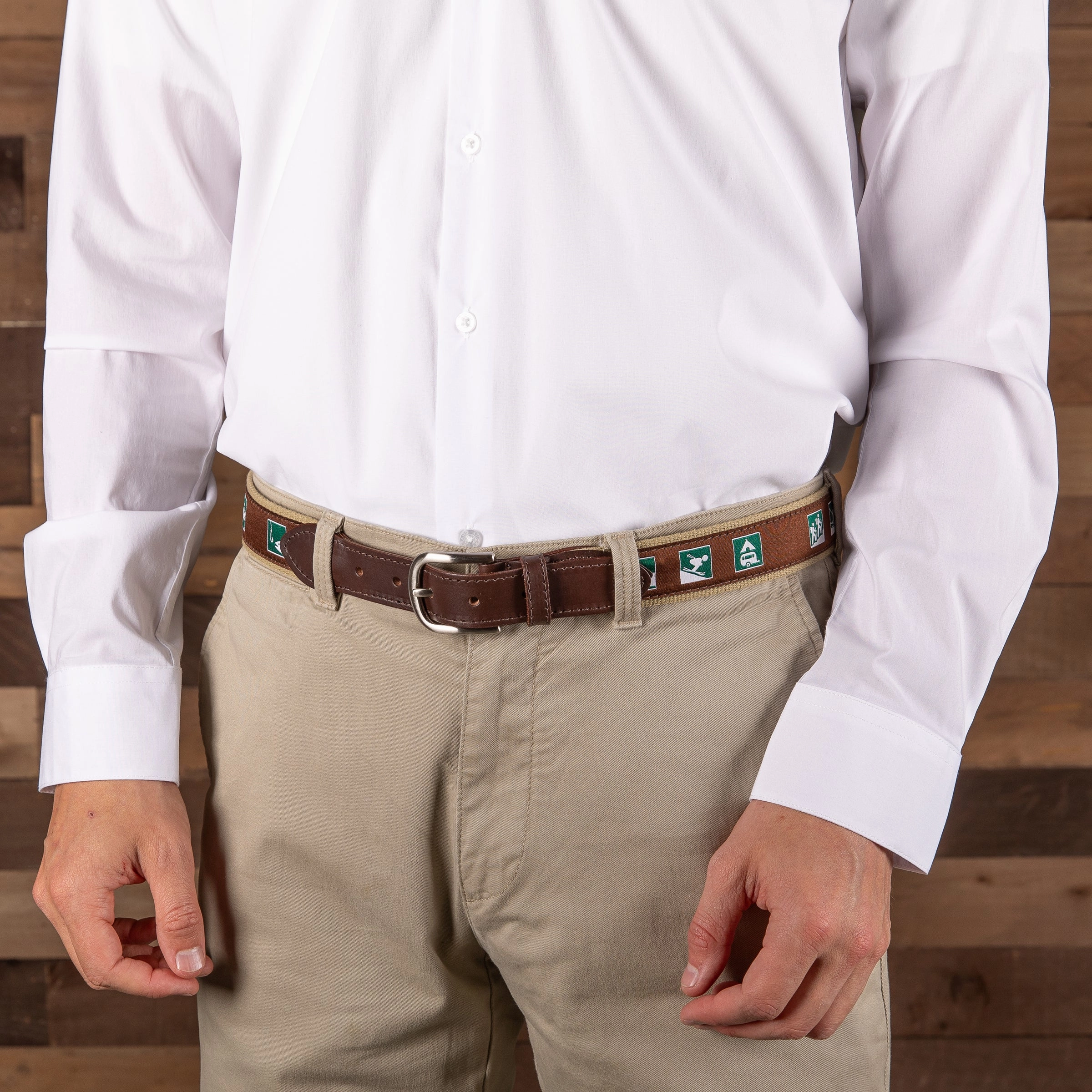 Parks & Rec Signs Ribbon Club Belt