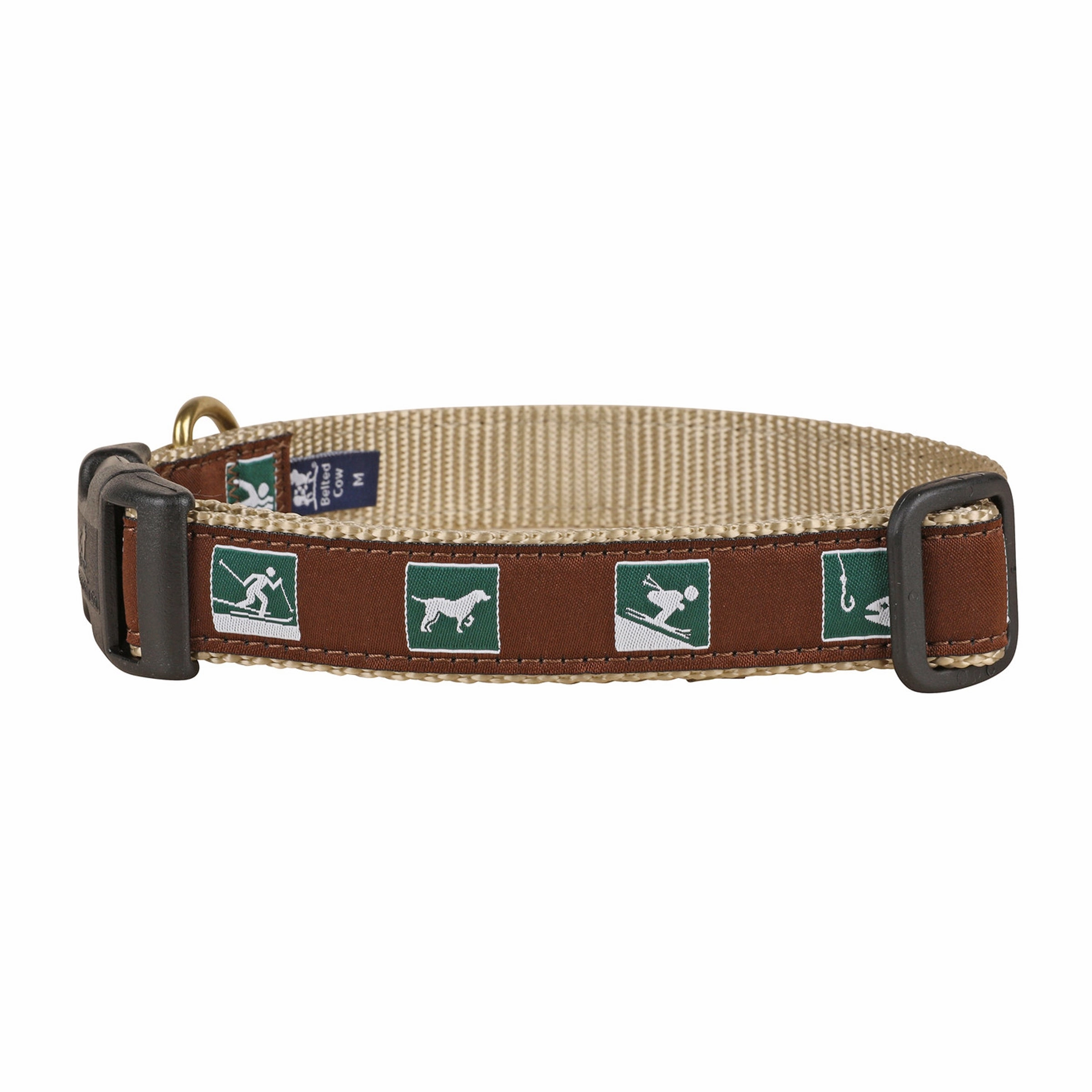 Parks & Rec Signs Ribbon Dog Collar
