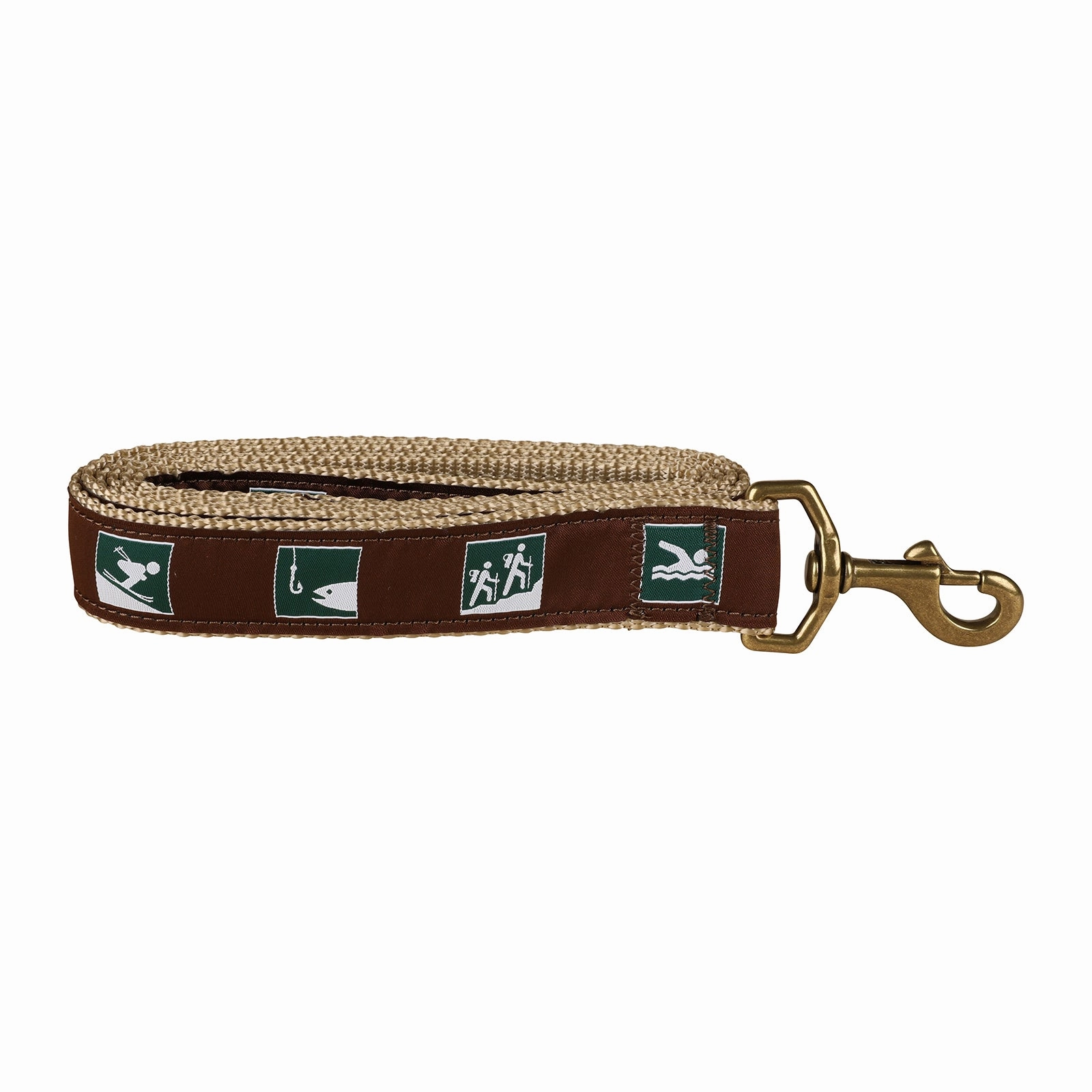 Parks & Rec Signs Ribbon Dog Leash