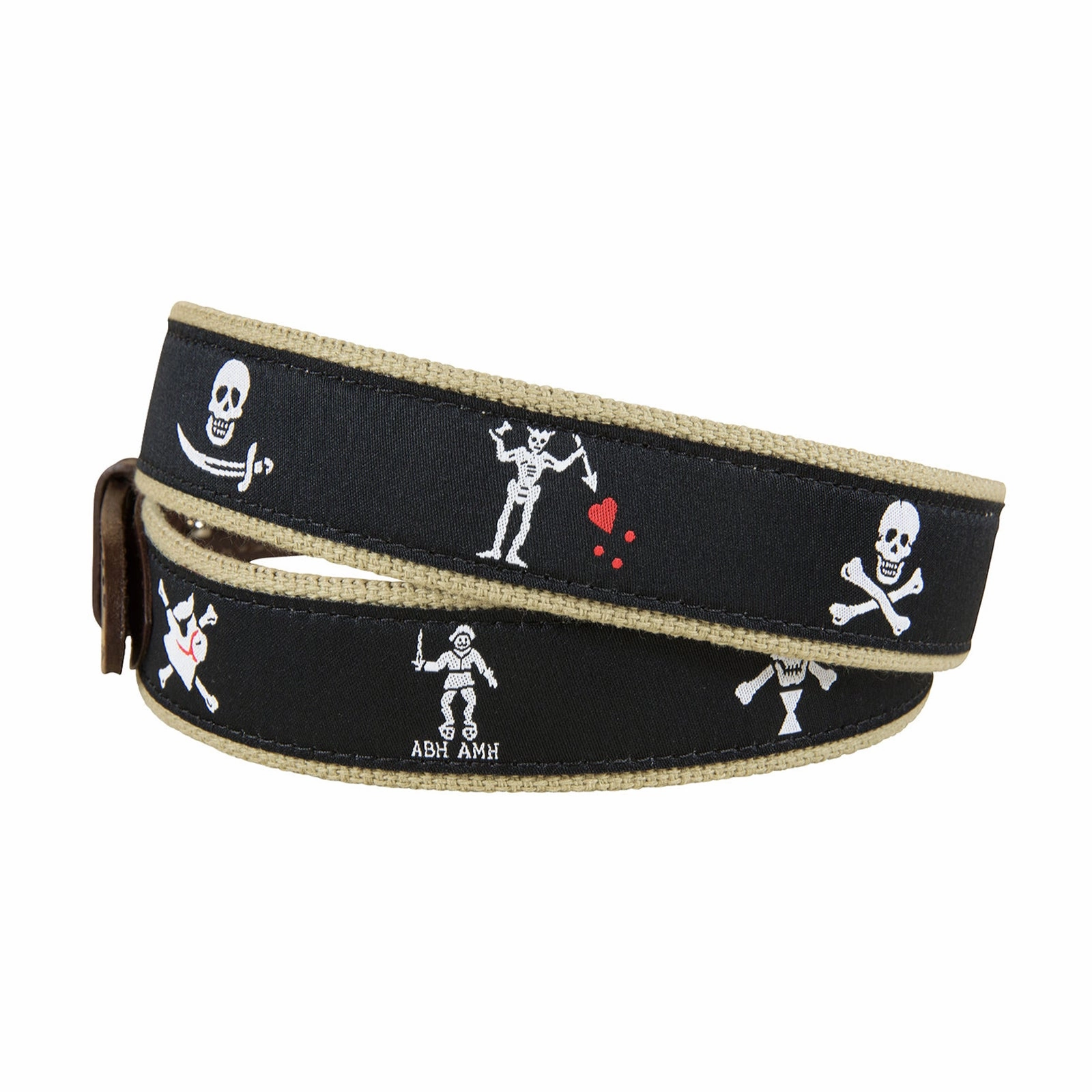 Pirate Flags Ribbon Club Belt