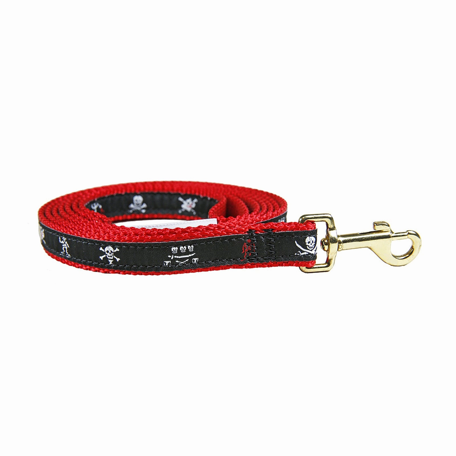 Pirate Flags Ribbon Dog Leash