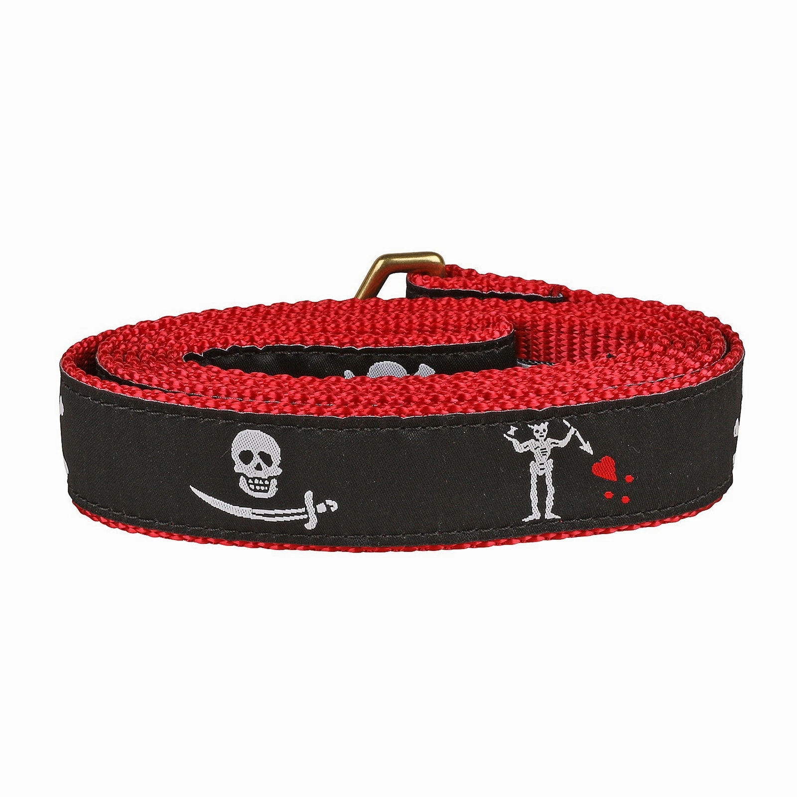 Pirate Flags Ribbon Dog Leash