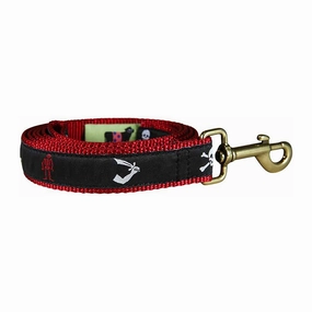 Pirate Flags Ribbon Dog Leash