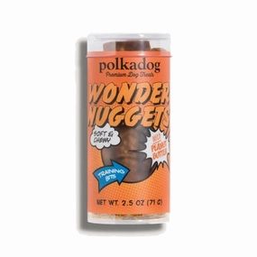 PolkaDog Wonder Nuggets Peanut Butter Mini Tube 2oz