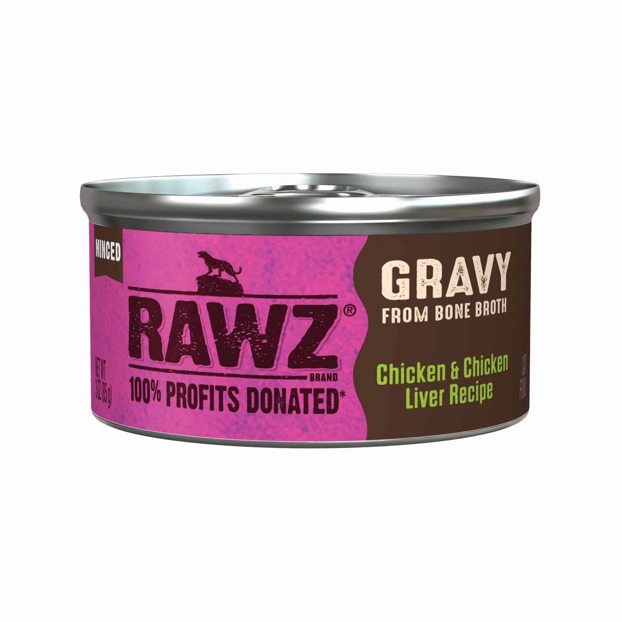 Rawz Gravy Chicken & Chicken Liver Cat Food