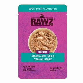 Rawz Shredded Salmon, Aku Tuna & Tuna Oil Pouch