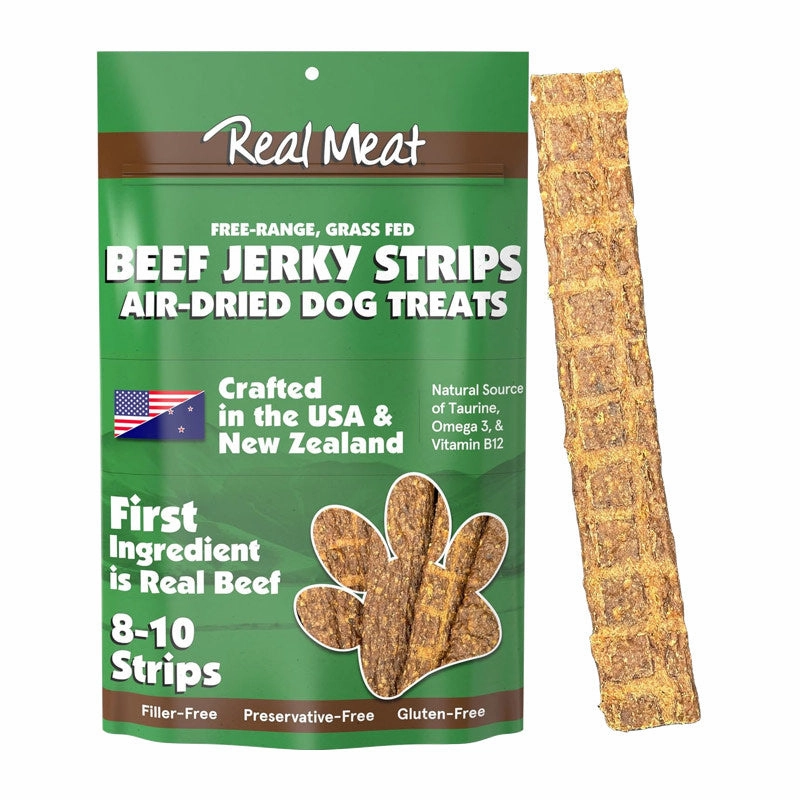Real Meat Co. Air-Dried Beef Jerky Dog Treats
