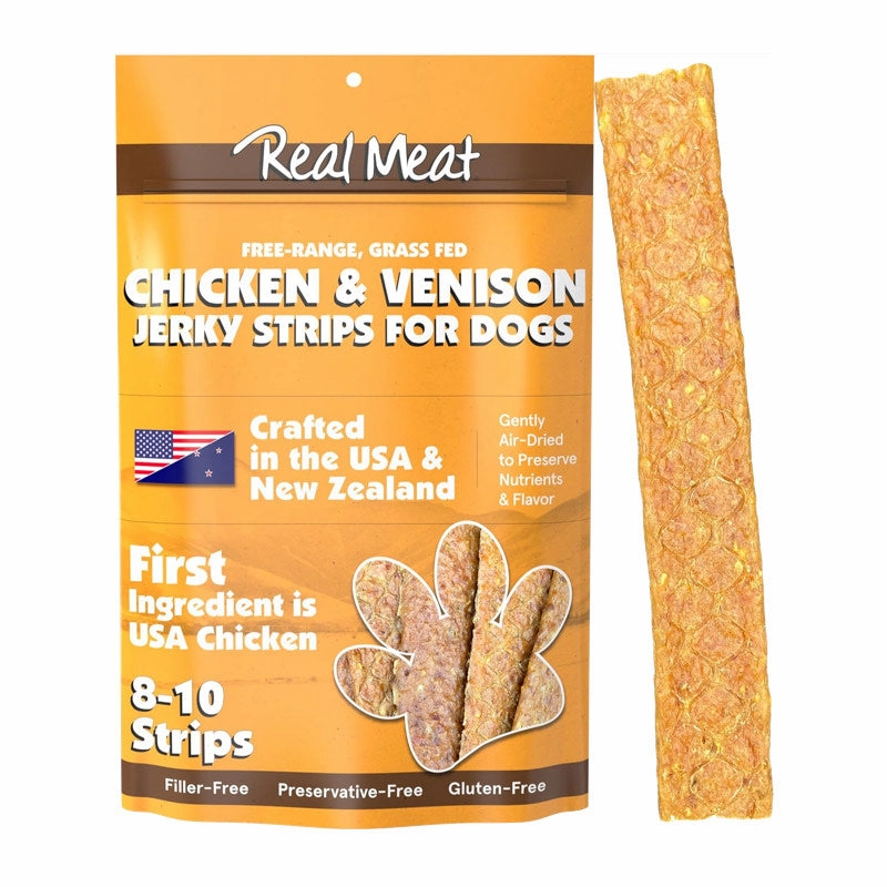 Real Meat Co. Air-Dried Chicken & Venison Jerky